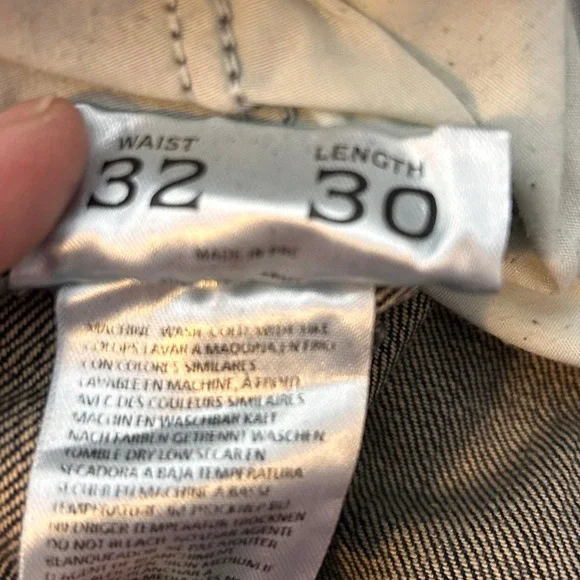 Christian Audigier Mens 33x29 Distressed Blue Designer Jeans‎ Y2K Streetwear - Picture 6 of 11